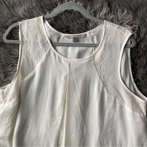 Valerie Stevens Women’s White Blouse Size XL - Picture 5 of 9